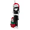 Emily The Strange Santa Hat Ornament, 3.5in, EY1241|Kurt Adler Best