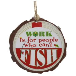 Fishing Disc Ornament - Can't Fish| Outlet