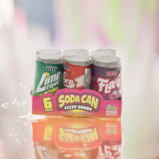 Fizzing Soda Cans Candy Pack|