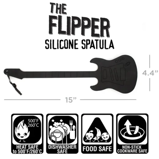 Flipper Guitar Spatula - Black| New