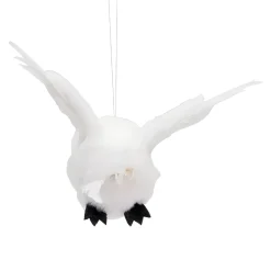 Flying White Owl Ornament|Kurt Adler Sale