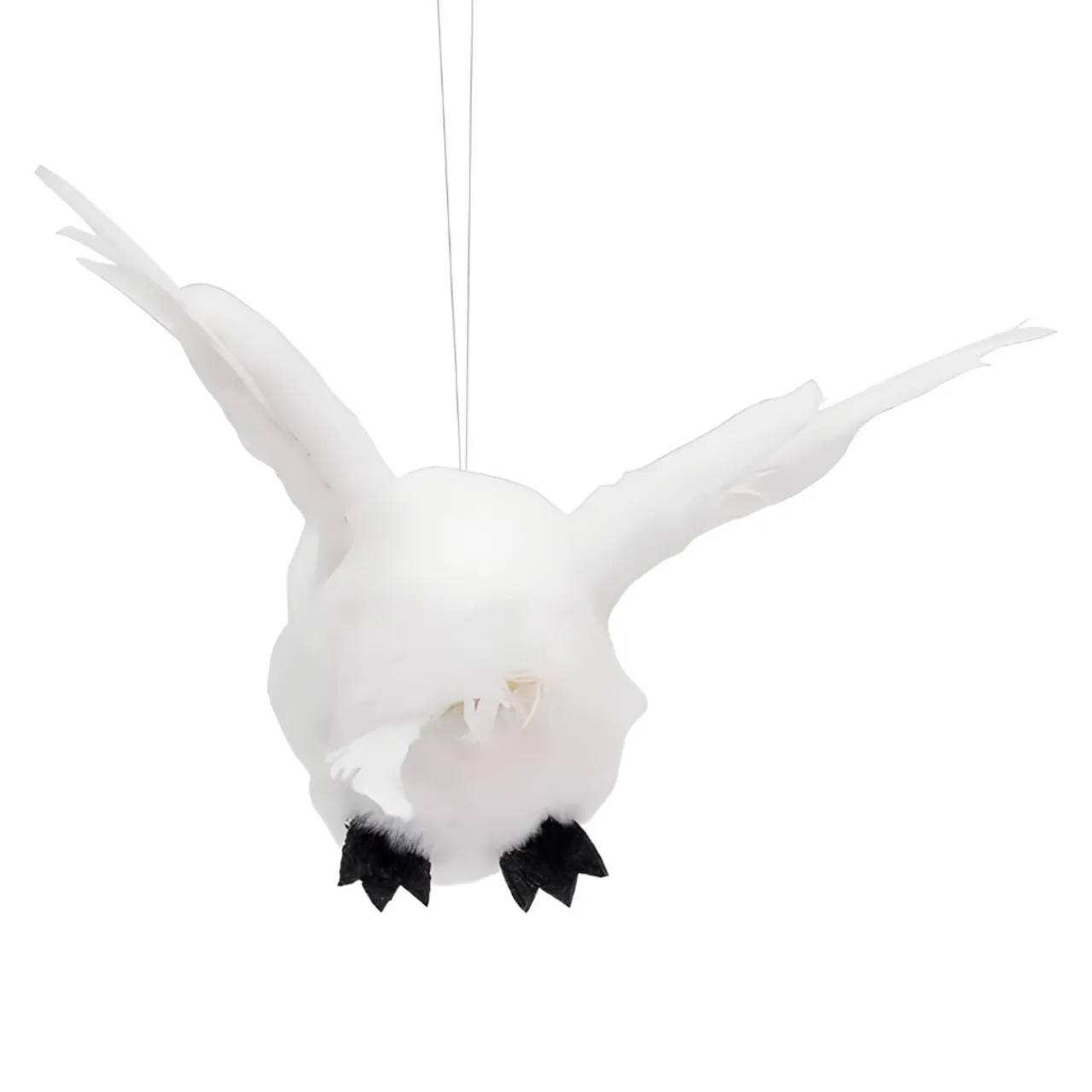 Flying White Owl Ornament|Kurt Adler Sale