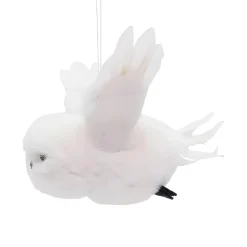 Flying White Owl Ornament|Kurt Adler Sale