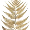 Frosted Metallic Gold Fern Frond, 23 inches| New