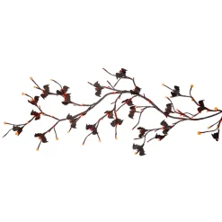 6ft Halloween Garland With 32 Bats| Hot