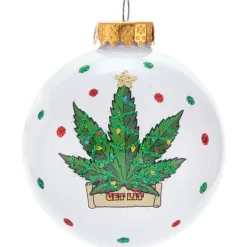 Get Lit Cannabis Tree Ornament | The Christmas Loft|Kurt Adler Best