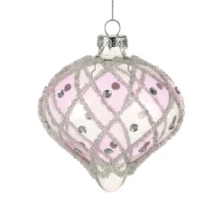 Glass Ice Jewel Onion Ornament| Discount