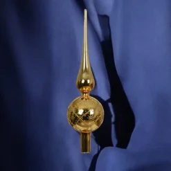 Gold Glass Finial Tree Topper| Sale