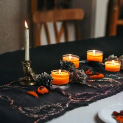 Gold Strix Candle Holder| Sale