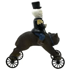 Halloween Cat on Wheels with Skeleton Rider| Sale