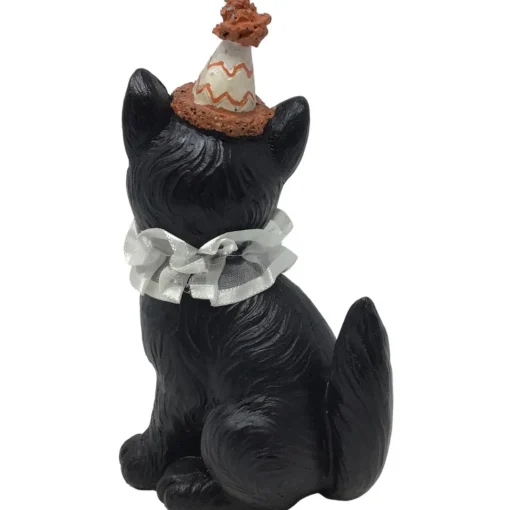 Halloween Party Cat With Pumpkin | The Christmas Loft| Discount