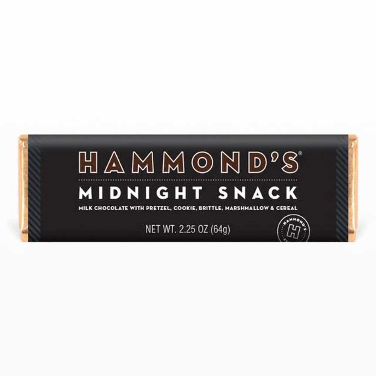 Hammond's Midnight Snack Milk Chocolate Candy Bar| New