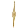 Hand Blown Glass Yellow Icicle Ornament|Egyptian Museum Discount