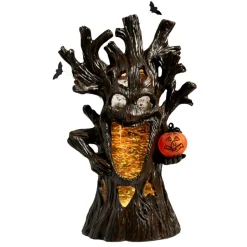 Haunted Tree with Swirling Glitter Lighted| New