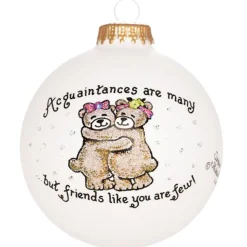 Heart Gifts By Teresa - Friend Bear Ornament | The Christmas Loft|Hearts Gifts By Teresa