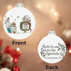Heart Gifts by Teresa - Justin and Lauren Ornament|Hearts Gifts By Teresa Clearance