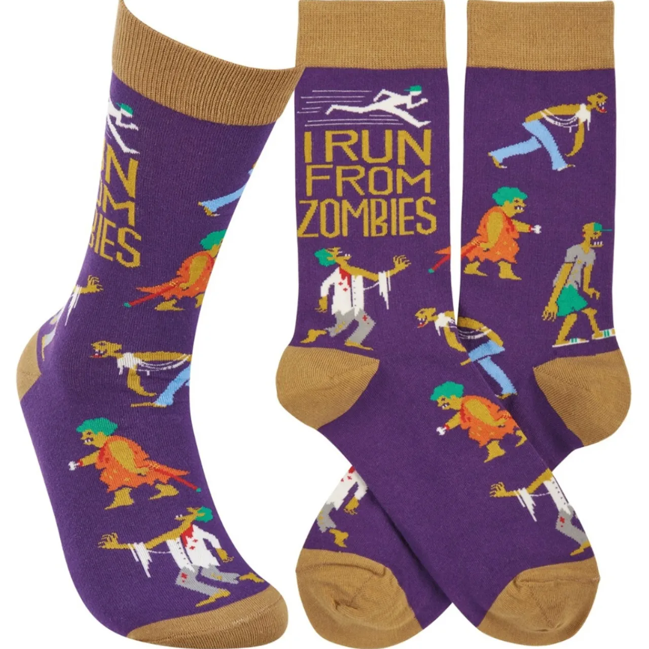 I Run From Zombie Socks| Discount