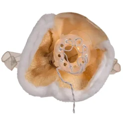 10in Lit Rustic Natural Angel Treetop|Kurt Adler Outlet