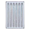 Iridescent Glass Icicle Set of 6 Ornaments|Kurt Adler Online