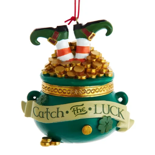 Irish Pot of Gold Ornament|Kurt Adler Outlet
