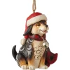 - Heartwood Creek - Highland Glen Dog In Plaid Scarf Ornament|Jim Shore New