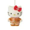- Sanrio - Gingerbread Hello Kitty Ornament|Jim Shore Clearance