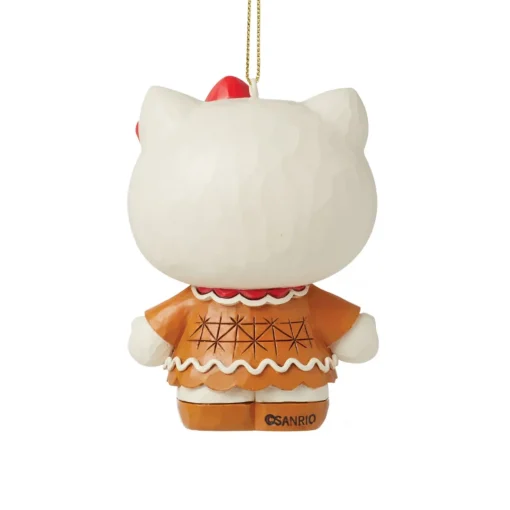 - Sanrio - Gingerbread Hello Kitty Ornament|Jim Shore Clearance