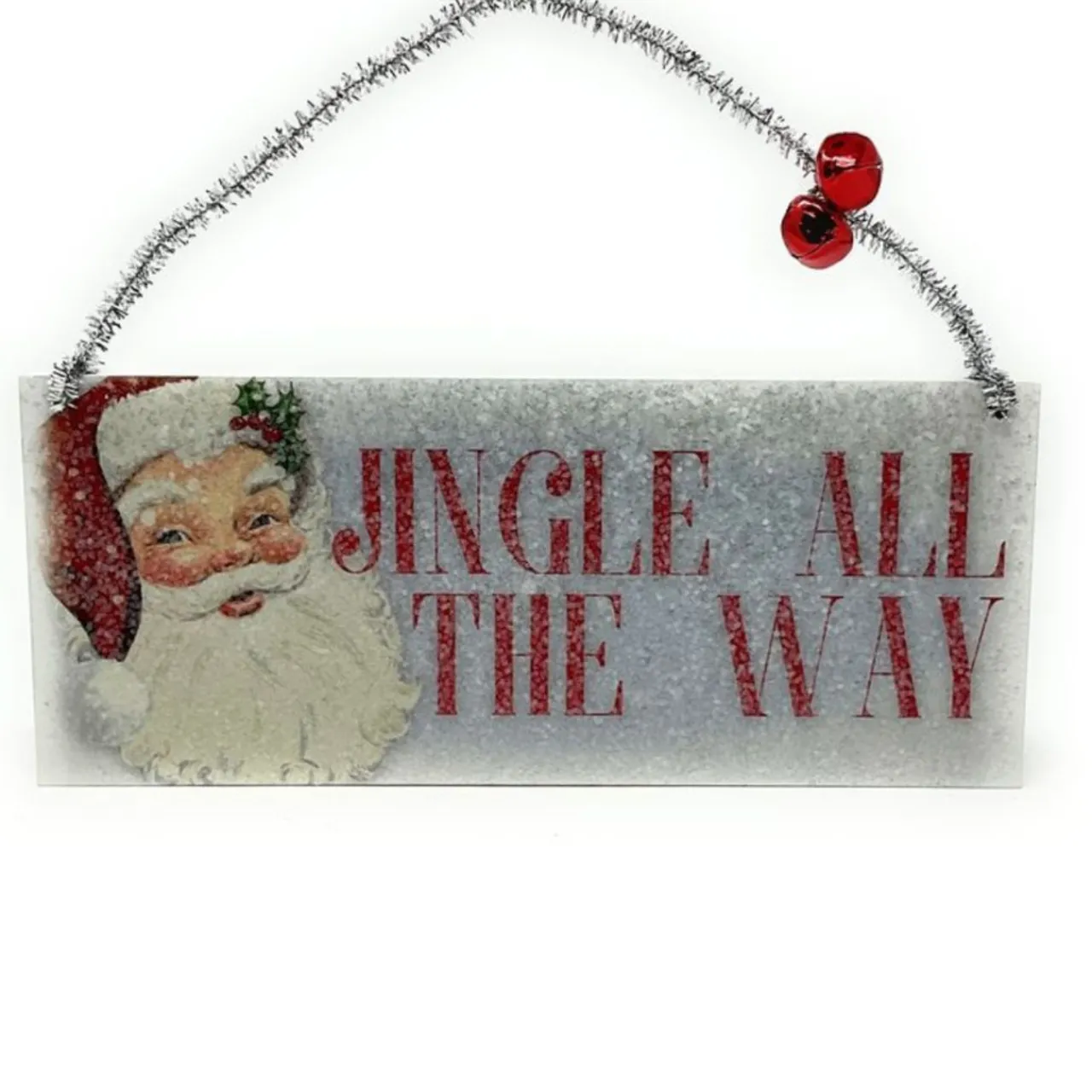 Jingle All The Way Vintage Art Ornament| Best