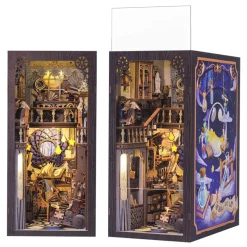 LED Nebula Common Room Book Nook Miniature Kit| New