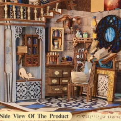 LED Nebula Common Room Book Nook Miniature Kit| New