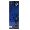 LED Tree Polestar - 432 Warm White Flashing Lights, 6 Lit Drops|Lumineo