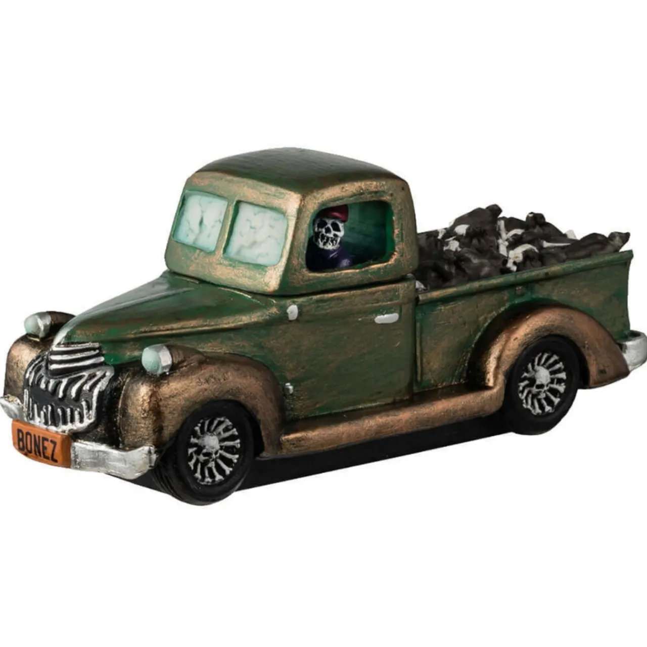 - Spooky Town - Spookytown Garbage Truck|Lemax