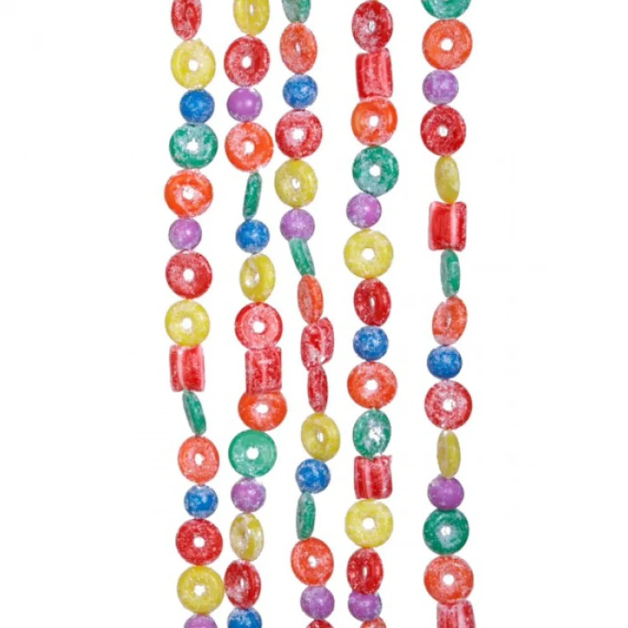 Life Saver Glitter Candy Garland - 6 Foot - The Christmas Loft| Sale