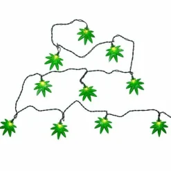 10-Light Cannabis Light Set | The Christmas Loft|Kurt Adler