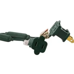 50-Light LED Blue Light Green Wire Set | The Christmas Loft|Kurt Adler Online