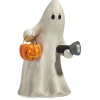 Lighted Ghost with Flashlight Figurine| Outlet