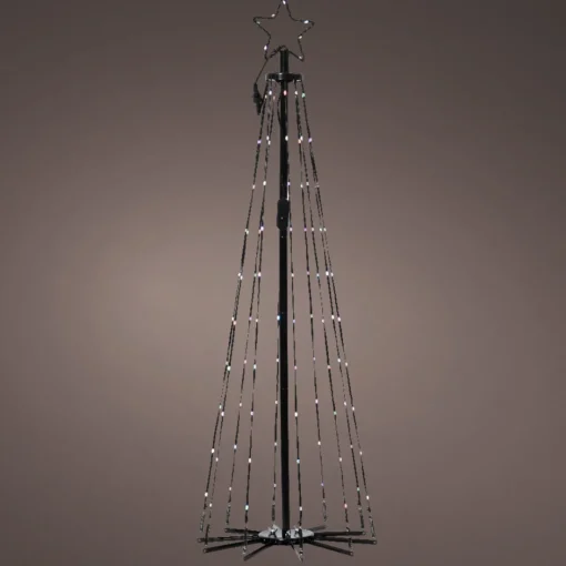 7 Foot 335 LED Dancing Lights Tree Black Wire With Remote Control|Lumineo Outlet