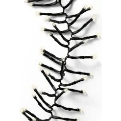 192 LED Battery Operated Warm White Twinkle Cluster Lights Black Wire - The Christmas Loft|Lumineo Clearance