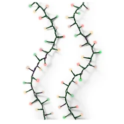 1,000 LED Classic Multi Color Compact Twinkle Lights, Green Wire|Lumineo