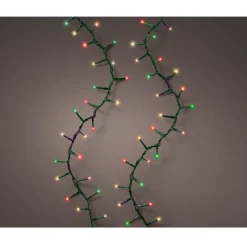 1,000 LED Classic Multi Color Compact Twinkle Lights, Green Wire|Lumineo