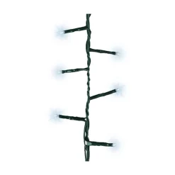 500 LED Cool White Christmas Compact Lights Set, Green Wire 36 Feet|Lumineo Hot