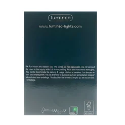 1000 LED Multi-Colored Christmas Compact Lights Set, Green Wire 74 Feet|Lumineo