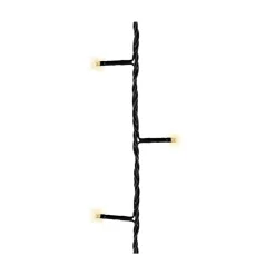 192 LED Warm White Battery-Operated Twinkle Lights Black Wire | The Christmas Loft|Lumineo Sale