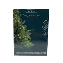 1000 LED Warm White Compact Lights Green Wire  | The Christmas Loft|Lumineo New