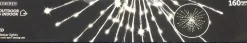 160 LED Warm White Flashing 27" Polestar Silver Wire | The Christmas Loft|Lumineo Sale