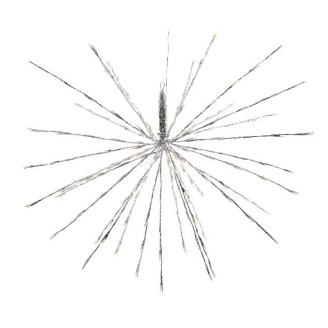 160 LED Warm White Flashing 27" Polestar Silver Wire | The Christmas Loft|Lumineo Sale