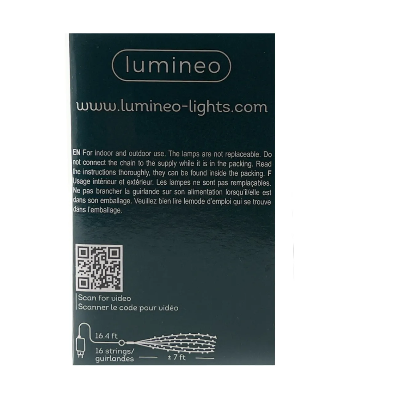 672 Micro-LED Warm White Flashing Lights Green Wire - The Christmas Loft|Lumineo Discount