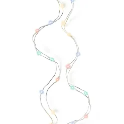 40-LED Multicolor Micro String Lights with Timer, Indoor, Battery|Lumineo New