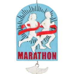 Marathon Runner w/Dangling Sneakers Ornament| Sale
