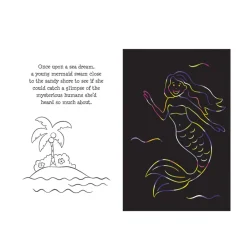 Mermaid Adventure Scratch & Sketch Art Activity Book| Sale